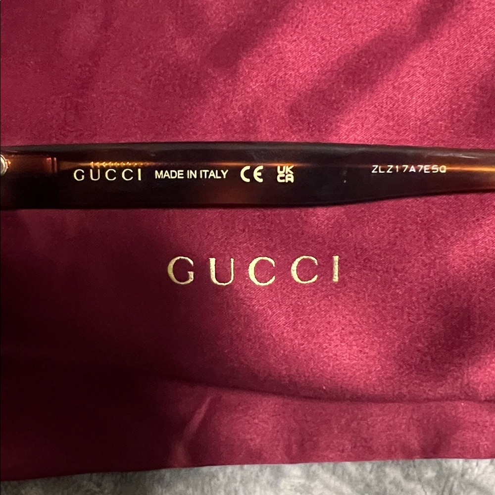 Gucci Tortoise Shell Square Sunglasses - image 4